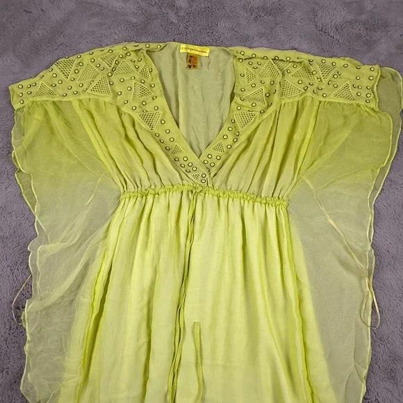 earth tone green dress Catherine Malandrino Dress
